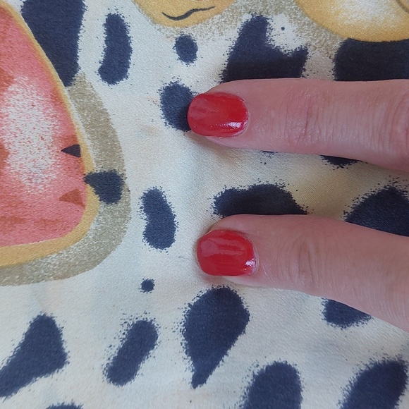 ESCADA 100% silk Short Sleeve Top Animal & Jewlery Design size 42 (EU) - Picture 6 of 7